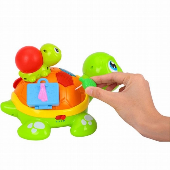 Imagine Set broscuțe țestoase interactive – lumini, sunete și joacă educativă pentru bebeluși