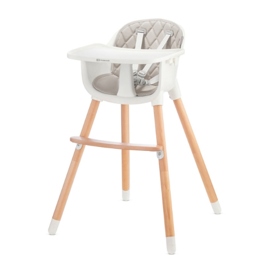 Imagine Scaun de masă Kinderkraft SIENNA, 2 în 1, Grey