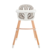 Imagine SCAUN DE MASA KINDERKRAFT SIENNA, 2 IN 1, GREY