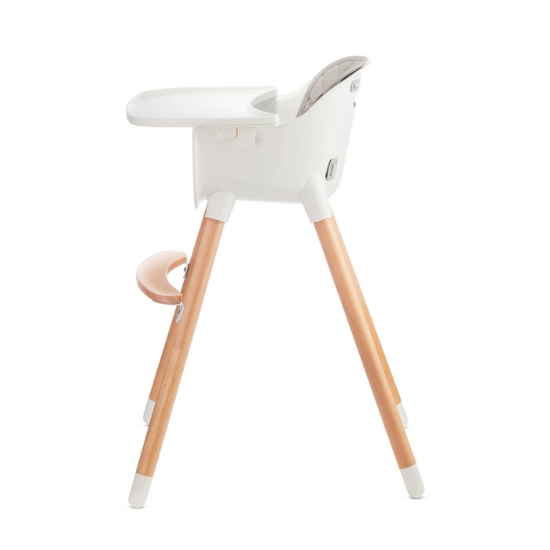 Imagine Scaun de masă Kinderkraft SIENNA, 2 în 1, Grey