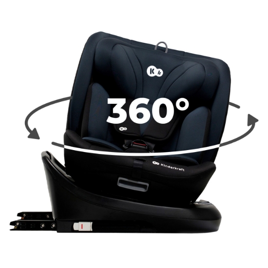 Imagine Scaun auto Kinderkraft I-GROW i-Size 40–150 cm, Black