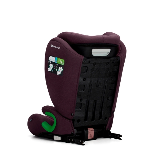 Imagine Scaun auto Kinderkraft JUNIOR FIX 2 i-Size, 100–150 cm, Cherry Pearl