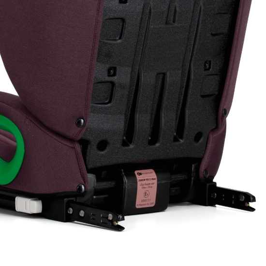 Imagine Scaun auto Kinderkraft JUNIOR FIX 2 i-Size, 100–150 cm, Cherry Pearl