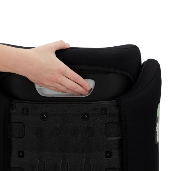 Imagine Scaun auto Kinderkraft JUNIOR FIX 2 i-Size, 100–150 cm, Graphite Black