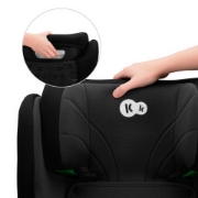 Imagine SCAUN AUTO KINDERKRAFT JUNIOR FIX2, I-SIZE 100-150 cm, GRAPHITE BLACK