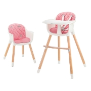 Imagine SCAUN DE MASA KINDERKRAFT SIENNA, 2 IN 1, PINK