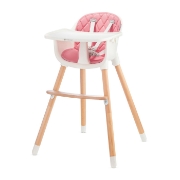 Imagine SCAUN DE MASA KINDERKRAFT SIENNA, 2 IN 1, PINK