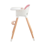 Imagine SCAUN DE MASA KINDERKRAFT SIENNA, 2 IN 1, PINK