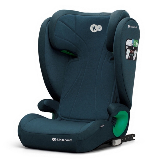 Imagine SCAUN AUTO KINDERKRAFT JUNIOR FIX2, I-SIZE 100-150 CM, HARBOR BLUE