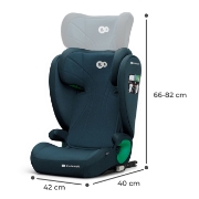 Imagine SCAUN AUTO KINDERKRAFT JUNIOR FIX2, I-SIZE 100-150 CM, HARBOR BLUE