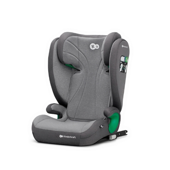 Imagine SCAUN AUTO KINDERKRAFT JUNIOR FIX2 I-SIZE, 100-150 CM, ROCKET GREY