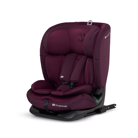 Imagine SCAUN AUTO I-SIZE, 76-150 CM, KINDERKRAFT ONETO 3, ISOFIX, CHERRY PEARL