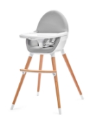 Imagine SCAUN DE MASA KINDERKRAFT FINI, 2 IN 1, GREY