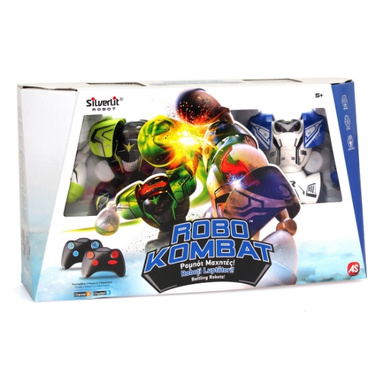 Imagine SET 2 ROBOTI CU RADIOCOMANDA ROBO KOMBAT