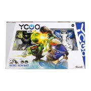 Imagine SET 2 ROBOTI CU RADIOCOMANDA ROBO KOMBAT