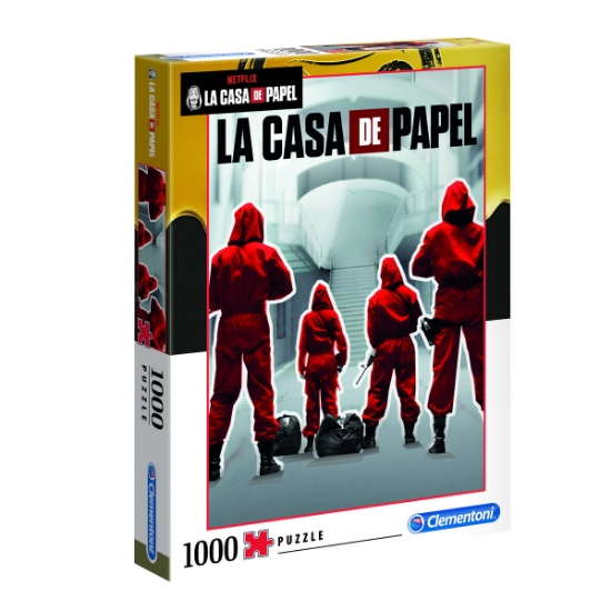 Imagine PUZZLE LA CASA DE PAPEL 1000 DE PIESE CLEMENTONI