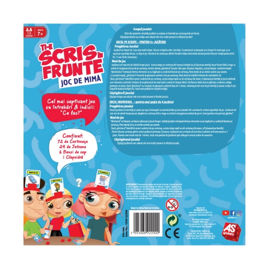 Imagine JOC MIMA TI-E SCRIS IN FRUNTE!