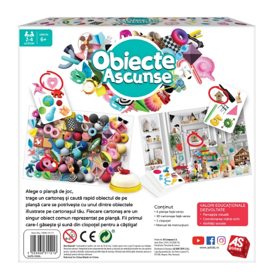 Imagine JOC DE SOCIETATE OBIECTE ASCUNSE