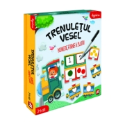 Imagine TRENULETUL VESEL NUMERE FORME CULORI