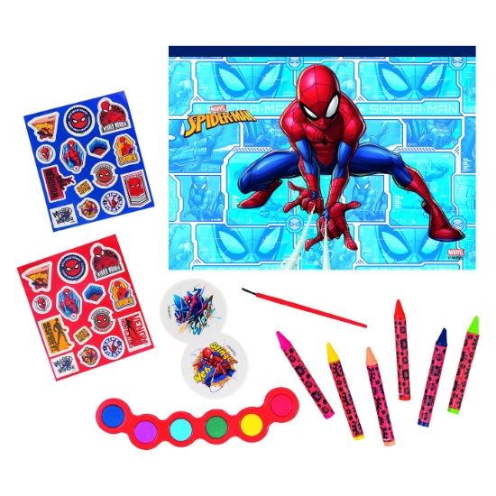 Imagine Spiderman set desen gentuță de creație