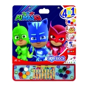 Imagine EROI IN PIJAMALE SET PENTRU DESEN GIGA BLOCK 4 IN 1