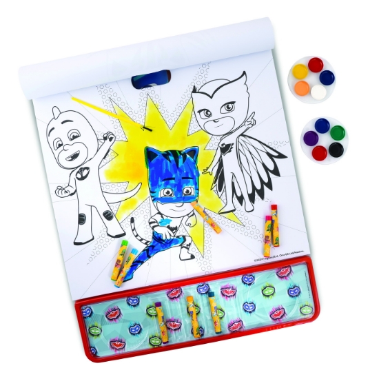 Imagine Eroi în pijamale set pentru desen Giga Block 4 în 1