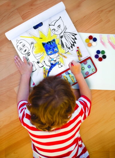 Imagine Eroi în pijamale set pentru desen Giga Block 4 în 1