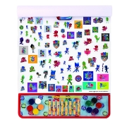 Imagine EROI IN PIJAMALE SET PENTRU DESEN GIGA BLOCK 4 IN 1