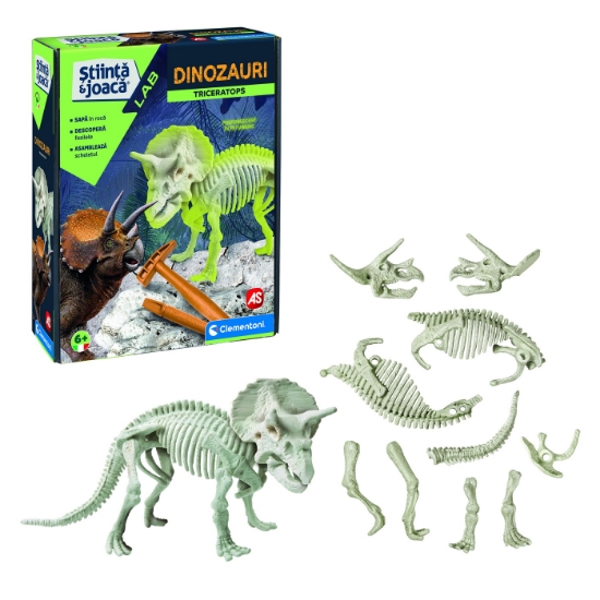 Imagine DESCOPERA DINOZAURUL TRICERATOPS