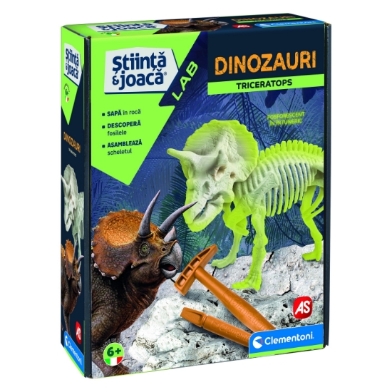 Imagine DESCOPERA DINOZAURUL TRICERATOPS