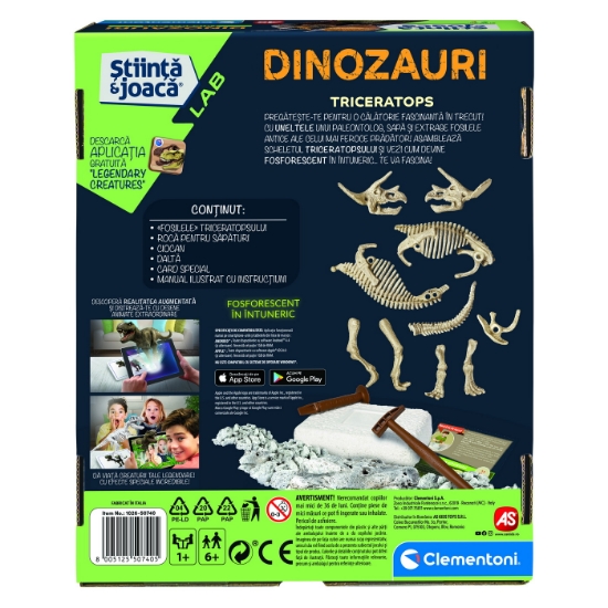 Imagine DESCOPERA DINOZAURUL TRICERATOPS