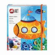 Imagine Set desen AS Art acuarelă peisaj marin