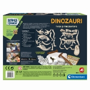 Imagine DESCOPERA DINOZAURUL T-REX & TRICERAPTOR FLUO STIINTA SI JOACA