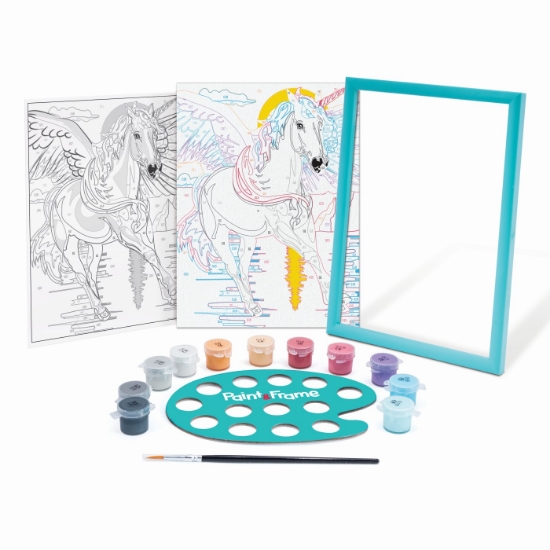 Imagine Pictează și înrămează Unicornul Magic