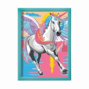 Imagine Pictează și înrămează Unicornul Magic