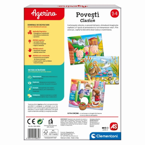 Imagine AGERINO POVESTI CLASICE EDUCATIV