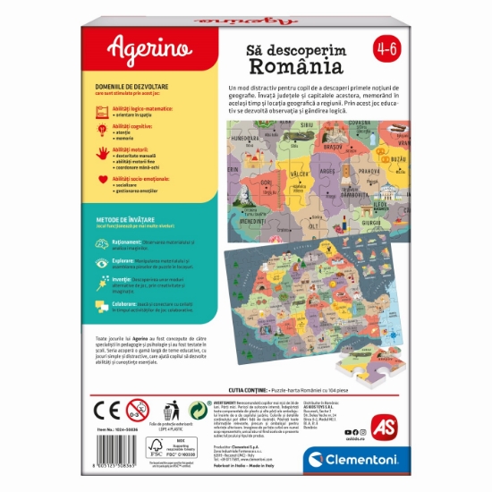 Imagine AGERINO SA DESCOPERIM ROMANIA EDUCATIV