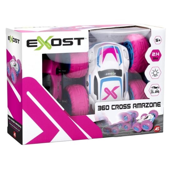 Imagine MASINA CU TELECOMANDA EXOST RC 1:18 360 CROSS LED AMAZONE