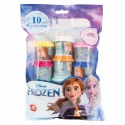 Imagine 10 BORCANASE DE PLASTILINA FROZEN IN PUNGA DE PLASTIC
