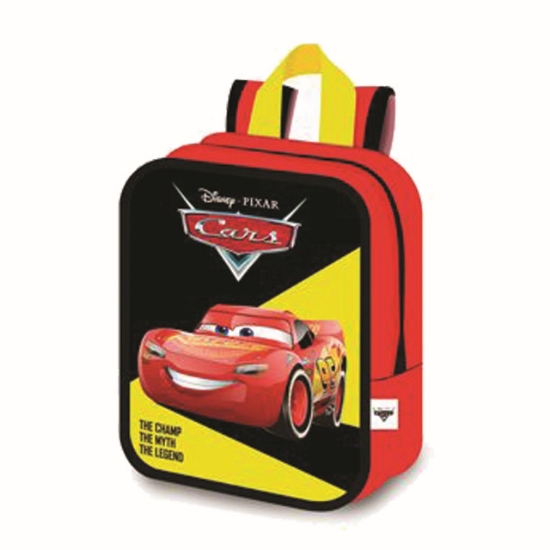 Imagine Trotinetă cu 3 roți Cars cu ghiozdan