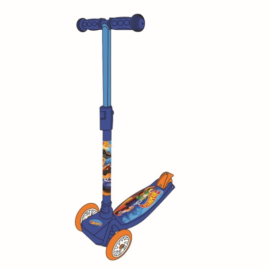 Imagine Trotinetă cu 3 roți Hot Wheels