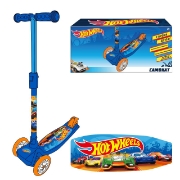 Imagine TROTINETA CU 3 ROTI HOT WHEELS