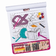 Imagine Frozen – Set creativ 5 în 1 cu acuarele, markere și autocolante