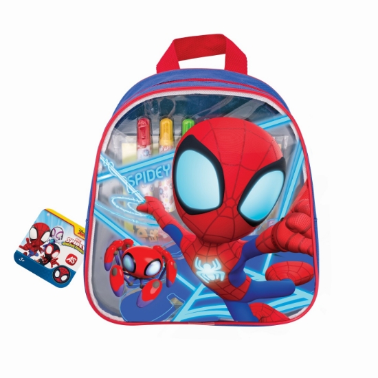 Imagine SET DE DESEN IN RUCSAC SPIDEY AND HIS AMAZING FRIENDS