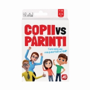 Imagine Joc de cărți copii vs părinți