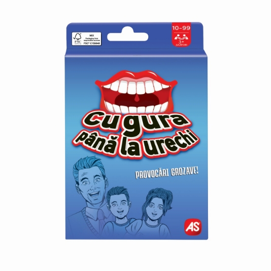 Imagine JOC DE CARTI CU GURA PANA LA URECHI