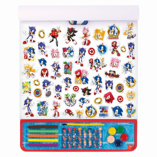 Imagine Sonic the Hedgehog set pentru desen Giga Block 5 în 1