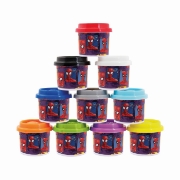 Imagine Set 10 borcănașe de plastilină Spiderman în pungă de plastic