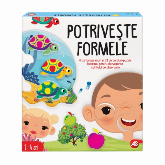 Imagine JOC EDUCATIV POTRIVESTE FORMELE