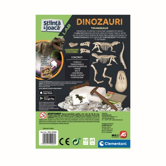 Imagine Știință și Joacă – Descoperă dinozaurul T-Rex Fluo